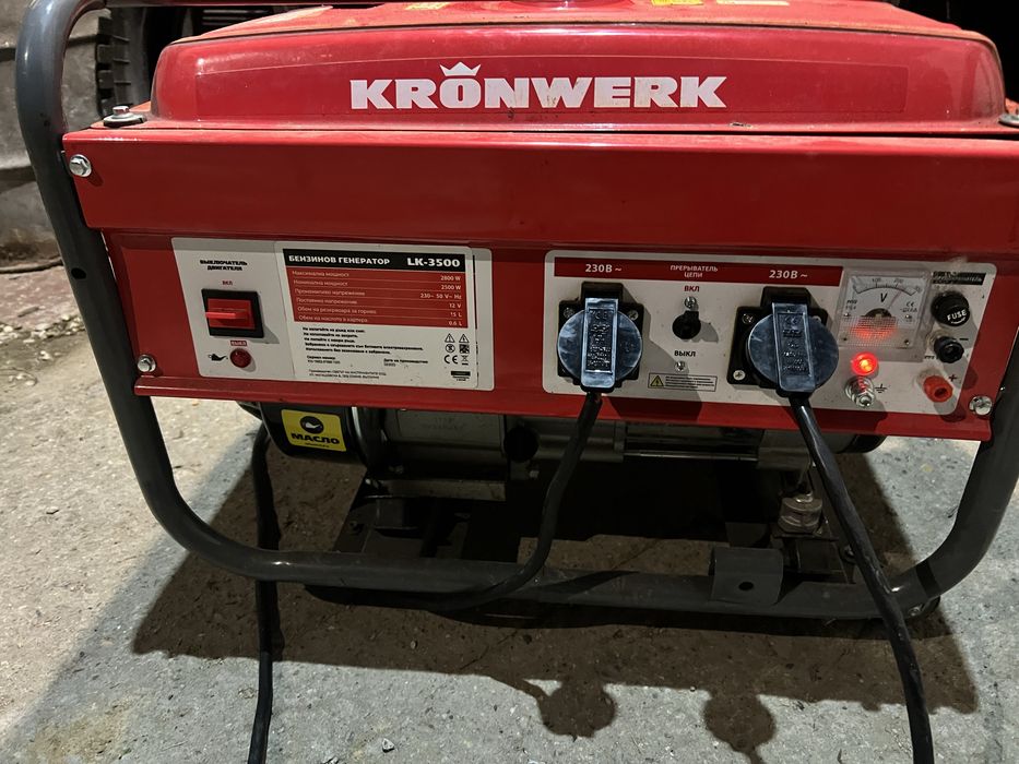 Бензинов Генератор  2.8 Kw