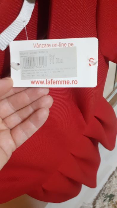 Rochie roșie marime S