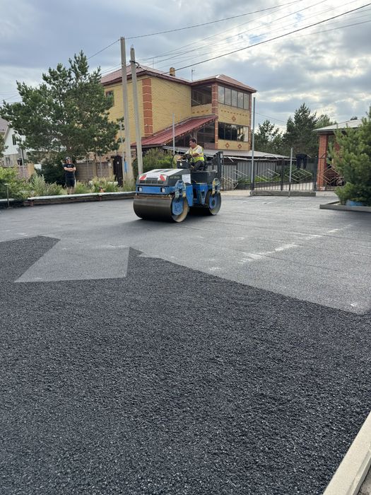 Асфальтирование Асфальт Укладка асфальта