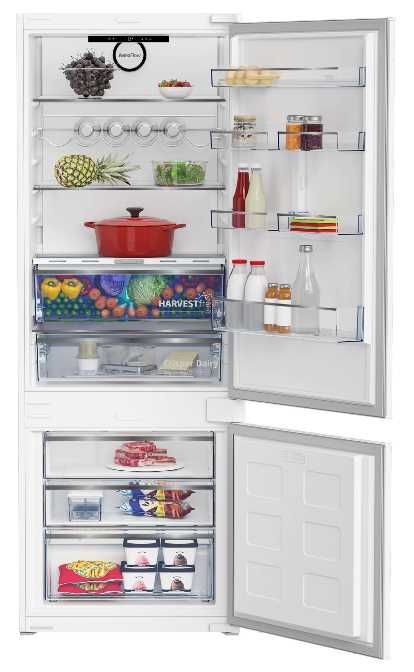 Combina frigorifica, frigider, incorporabila BEKO BCNE400E40SN, 370 l, No Frost, Garantie