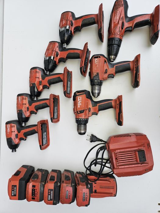 Hilti B22 гайковерт винтоверт батерии и зарядно