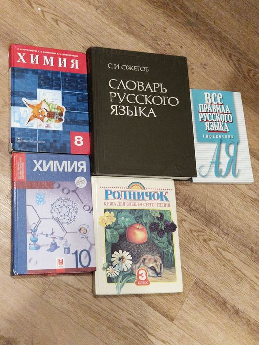 Школьные книги и словари