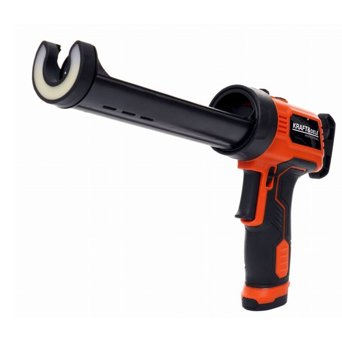 Pistol pentru silicon cu baterii tip AA, 6 V, Kraft