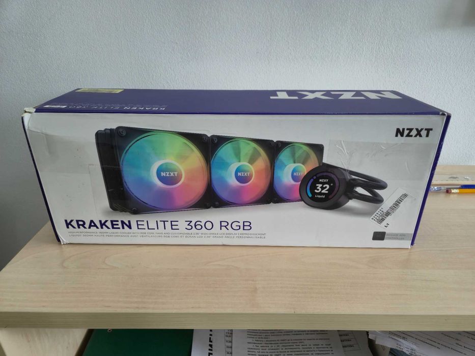 Охладител NZXT Kraken Elite 360 RGB Black