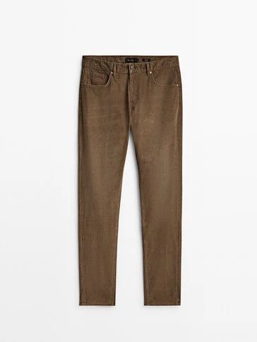 Брюки Massimo Dutti Вельветовые Мужские