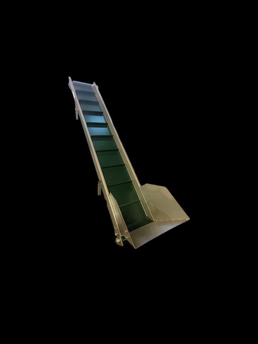 Banda transportoare cauciuc sau Pvc peleti, deseuri lemn, rumegus