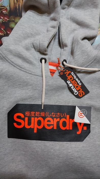 SuperDry Hanorac Barbati  3XL Nou