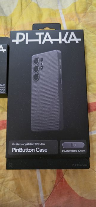S25Ultra Pitaka Pinbutton husa + MagEZ grip