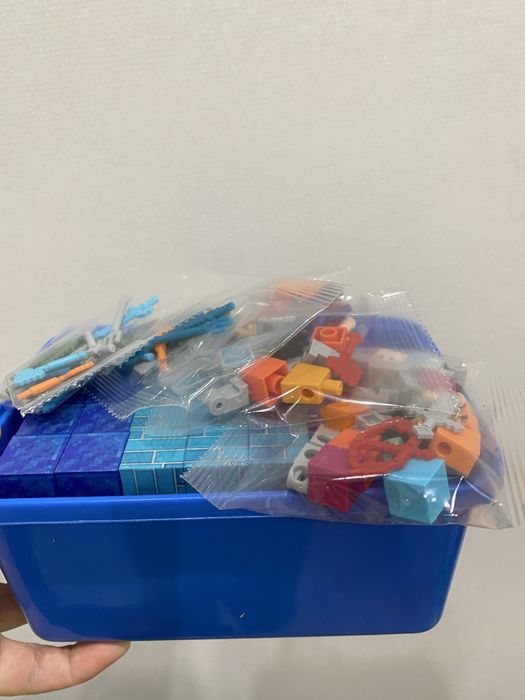 Майнкрафт магнитные кубики