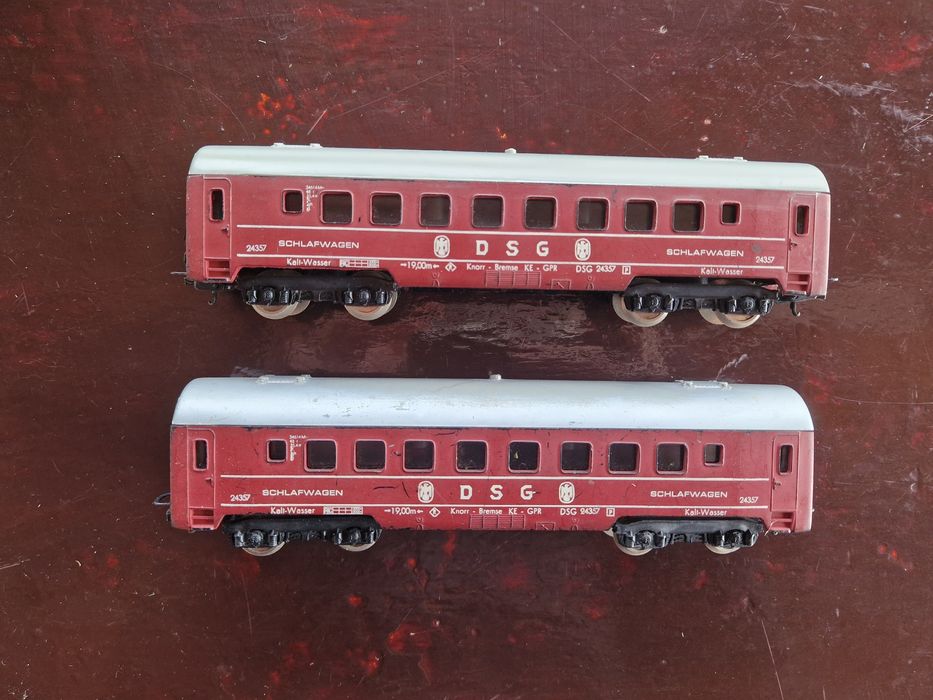 Lot Vagoane trenulet electric HO