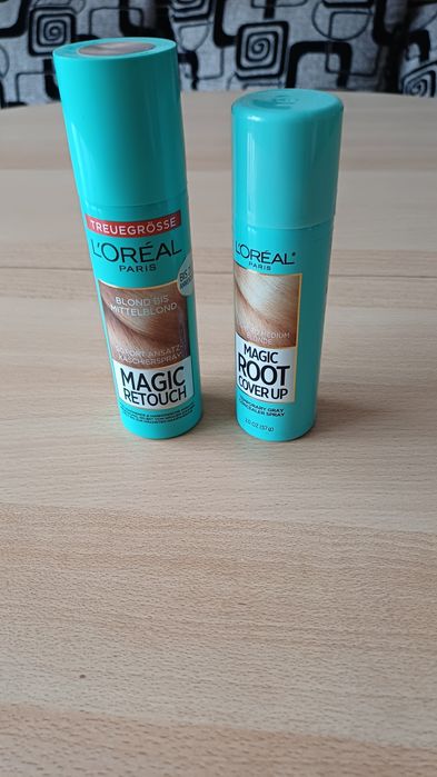 Spray pentru retușarea culorii parului