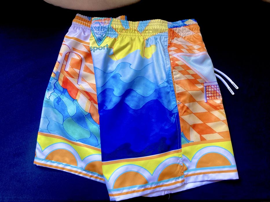 CASABLANCA ‘ tennis club  swimwear.  Плажни шорти.   /L/XL