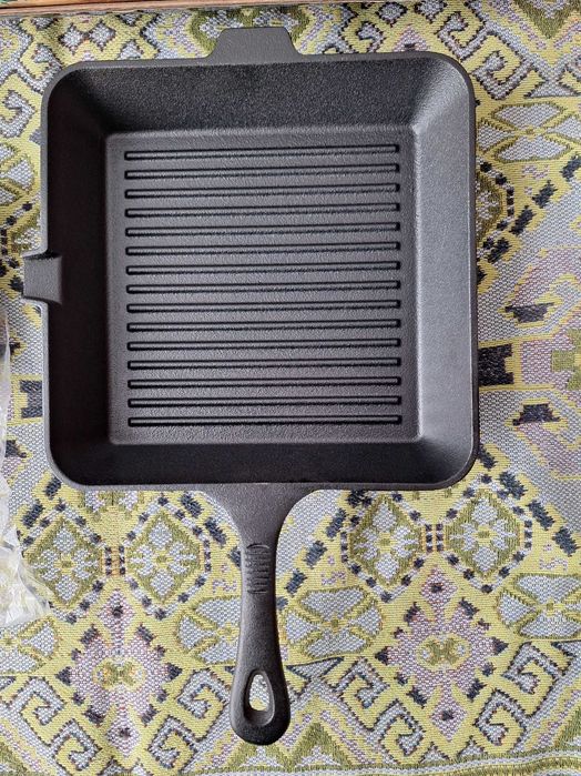 Tigaie grill Cooking by Heinner, fonta pura - inductie, noua