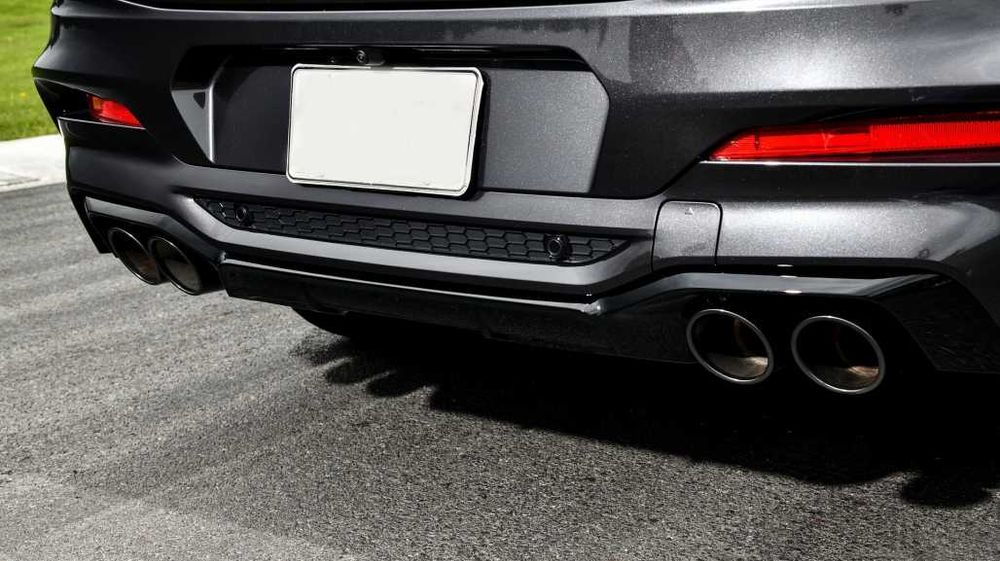 Oferta Boost Difuzor Bara Spate cu Evacuare Dubla BMW X4 G02 (2018-up) M Sport