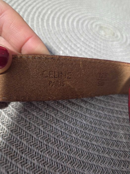 Celine   нов колан естествена кожа