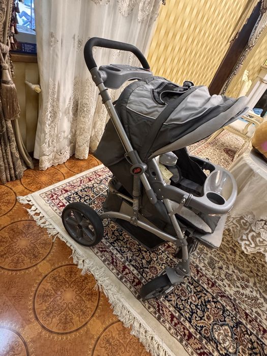 Коляска + бонусга шезлонг