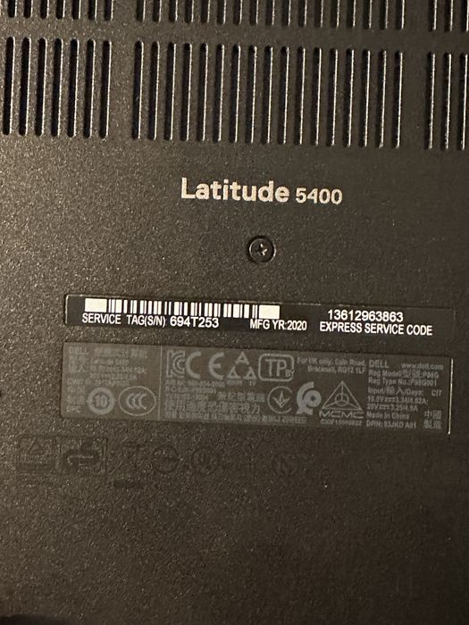 Dell Latitudie 5400 i5