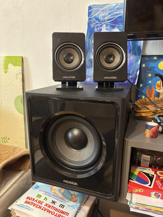 Компьютерные колонки Microlab M-800 черный