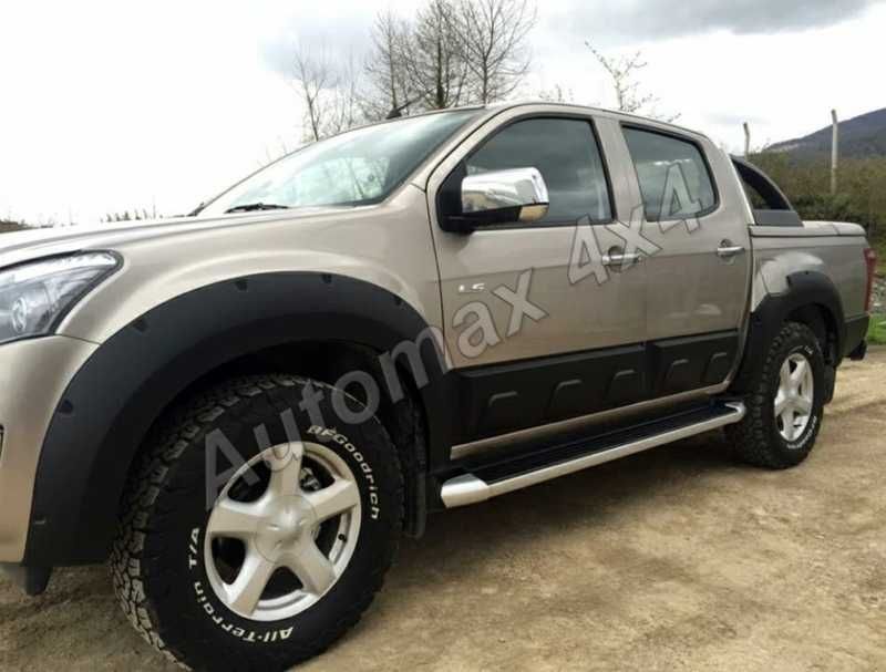 Overfendere, umflaturi laterale, protectie aripi Hilux, Ranger, Amarok, L200, Navara, X-Class, D-Max...
