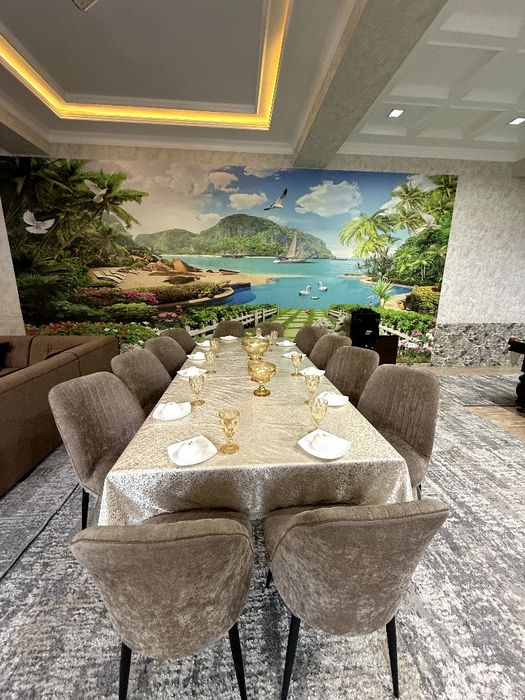 Dacha RIXOS 15 kishilik oyla ulfatlar  uchun
4TA XONA 2 TA SPALNI 2 TA
