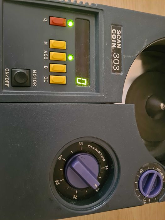 Счётчик монет банковского класса