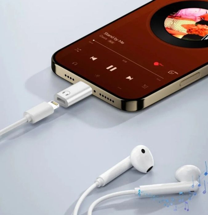 Адаптер для наушников Apple (Lightning, USB-C)