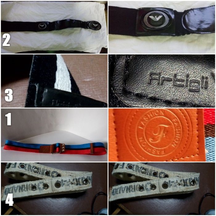 Дамски колани 3бр,  Artigli и др.