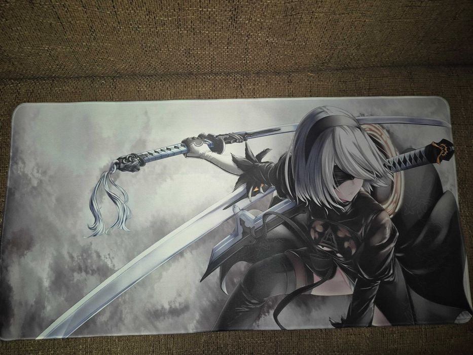 Mousepad Anime Joc - NieR: Automata 2B 80x40cm