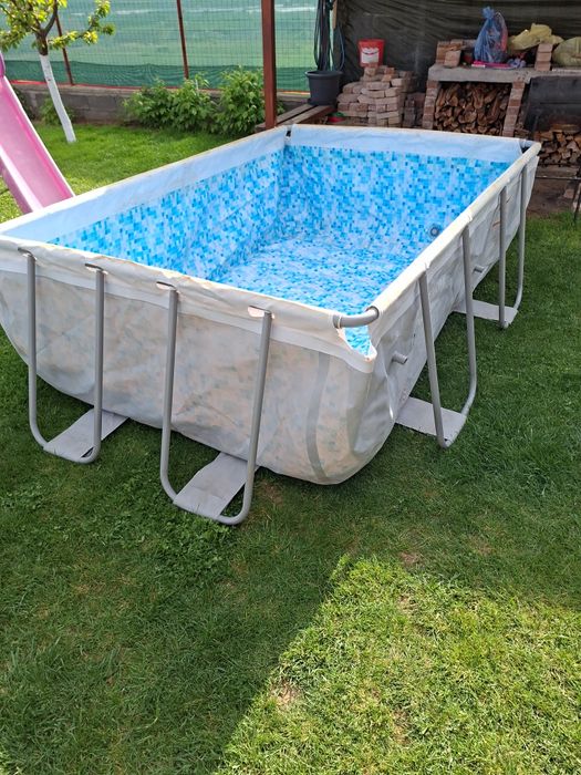 Piscină Bestway Power Steel 300x200x84 cm + pompă – stare bună