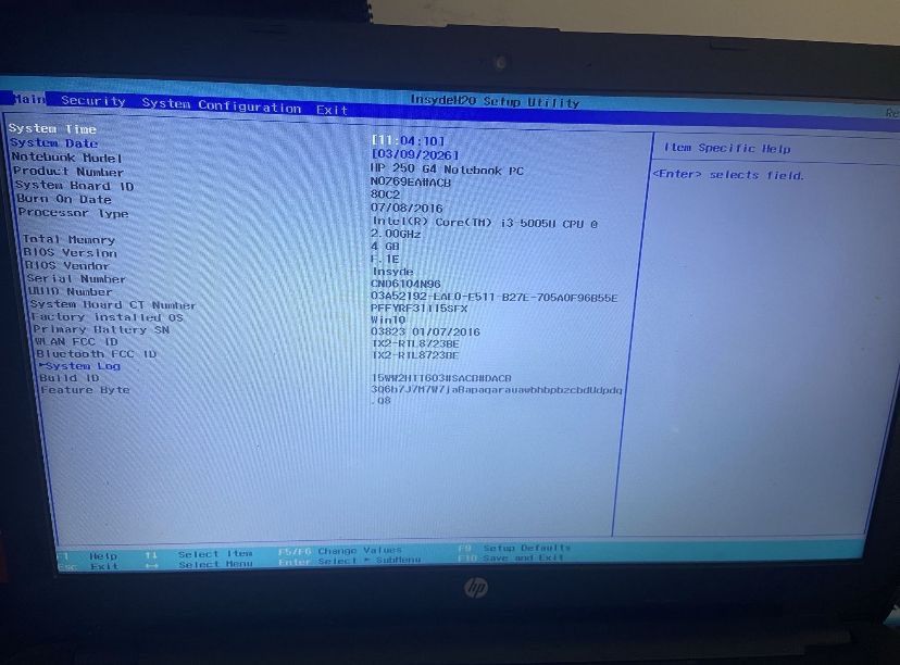 Продам ноутбук HP