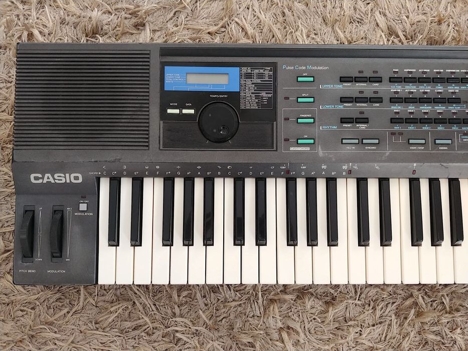Casio HT-3000 cu discheta orga sintetizator Kawai Roland Korg Yamaha