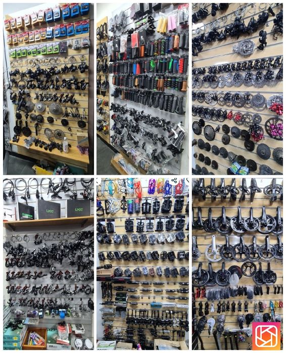 Продаются вело запчасти от склада только доставка