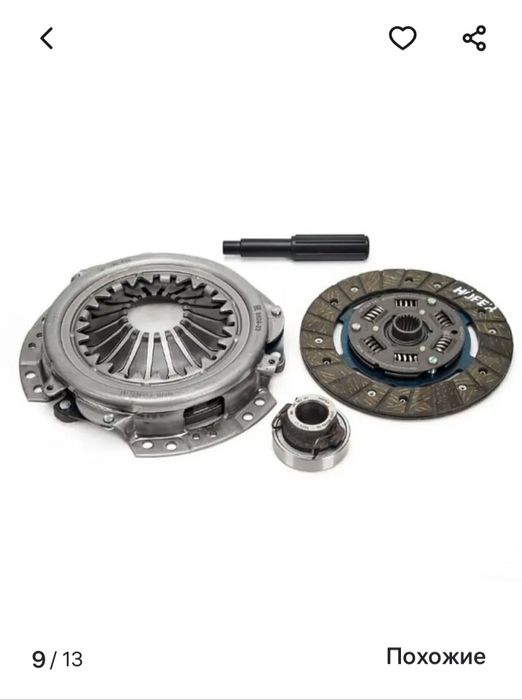 Продам маховик и комплект сцепления — новые, не устанавливались.