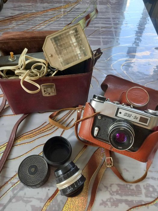 Ретро фотоаппарат "Фед 5в"