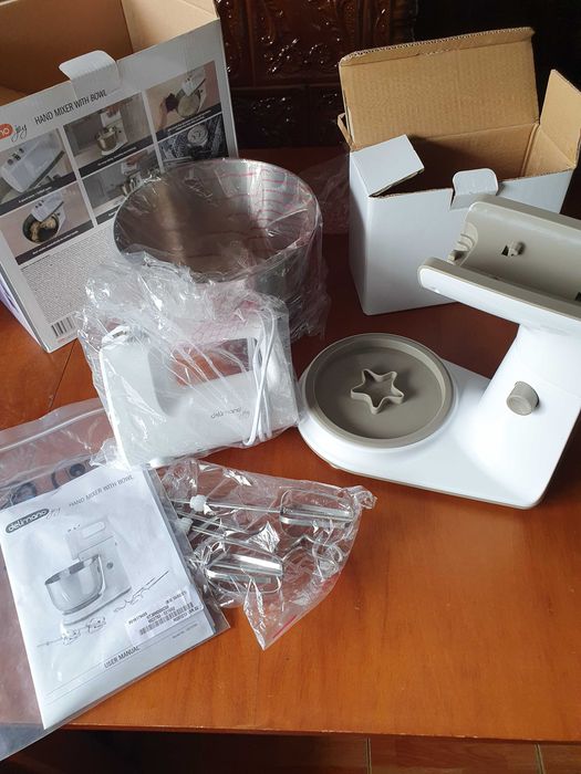 Vand mixer cu bol Delimano Joy, 4 l, 300 W, 5 trepte de viteza