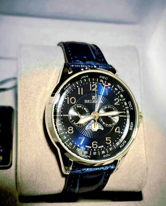 Ceas Delbana 41601.646.6.044 Swiss Made Full Calendar