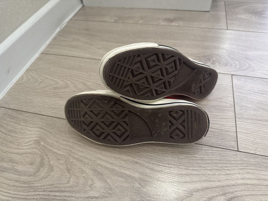 Converse кеды красного цвета