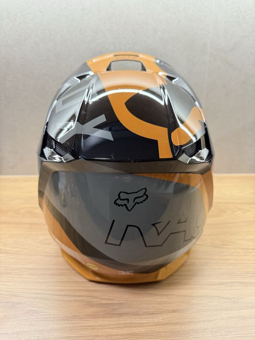 Cască FOX V1 MIPS XL [Black/Gold], ECE – doar 2 ieșiri