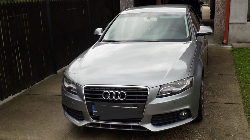 Audi A4 sline înmatriculat