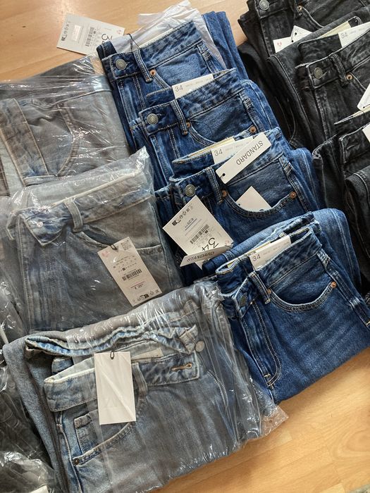 Lot engross 20 perechi de blugi Zara/Stradivarius