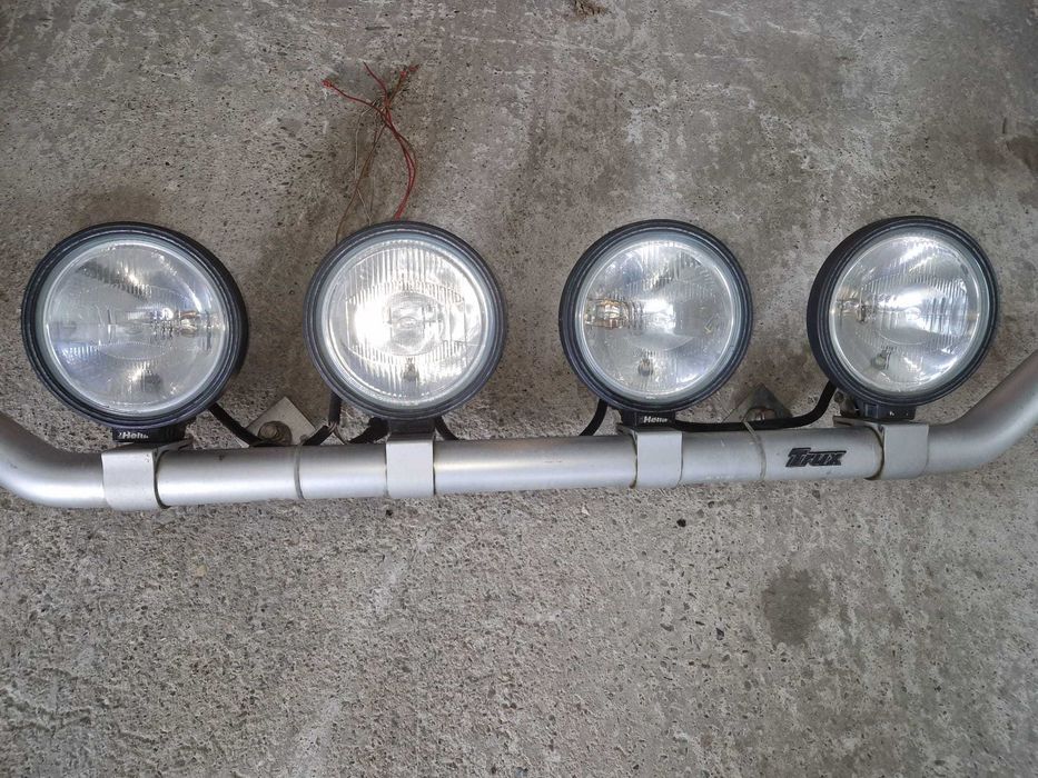 Bullbar/Bara Proiectoare Inox Cabina partea superioara