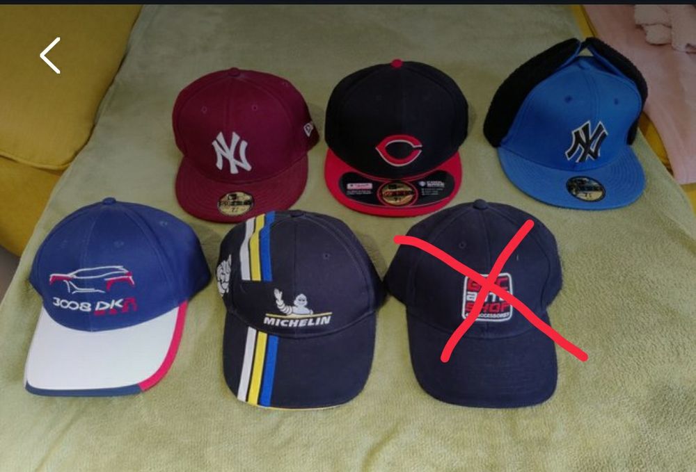 Pachet sepci (fixed si reglabile, New Era/motorsports)