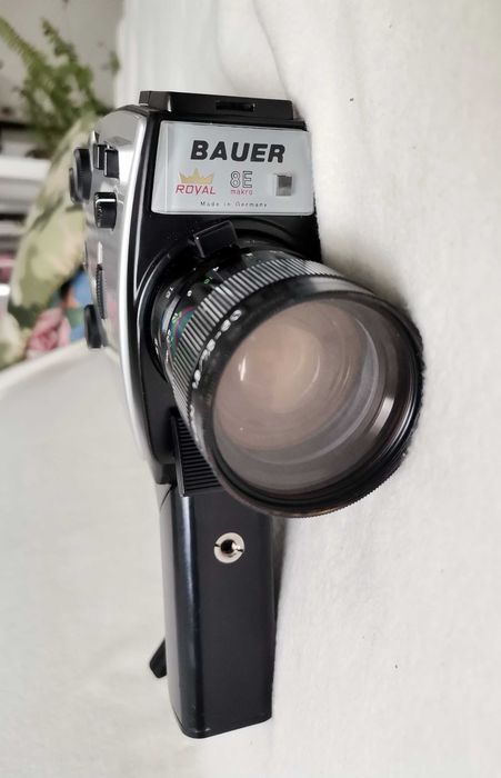Camera video pelicula 8mm Bauer 8E Royal Macro - Germany - vintage