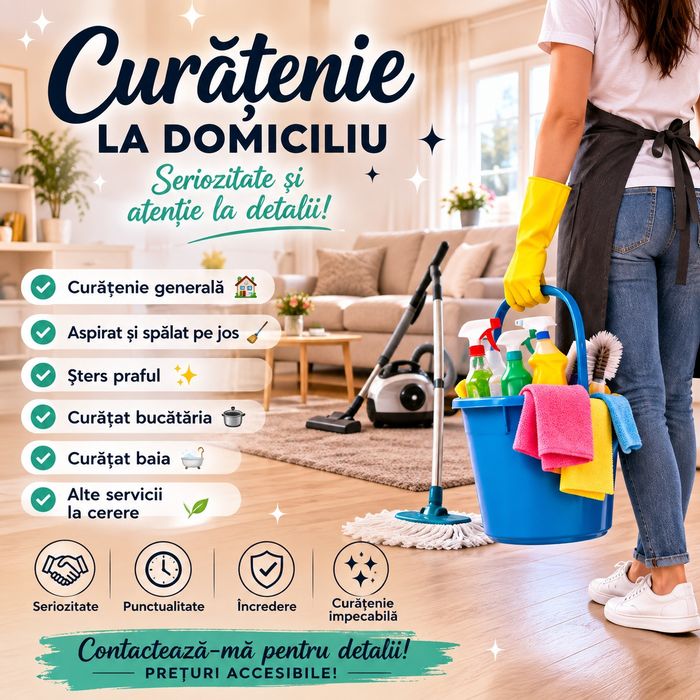 Curetenie domiciliu