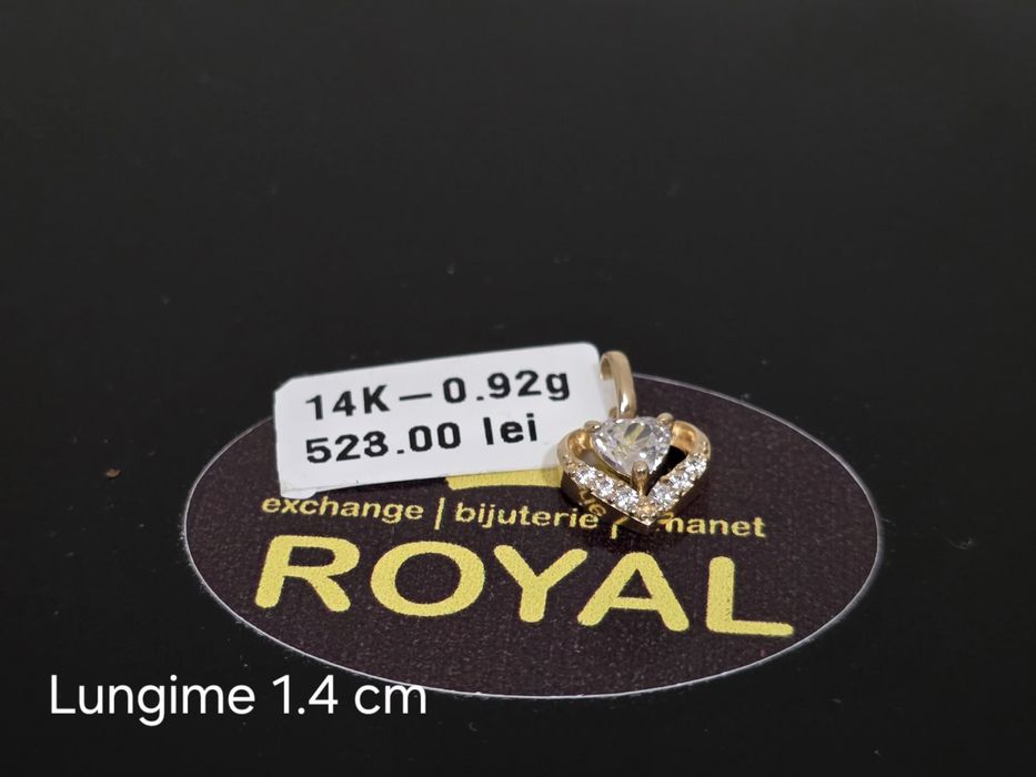 Bijuteria Royal: Pandantiv aur 14k/0.92 gr