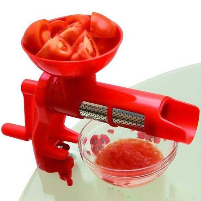 Ръчна изцеждачка за домати, сито от неръждаема стомана