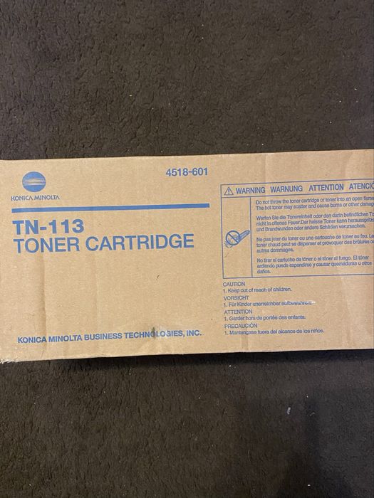 Toner Konica Minolta TN113, 4518601, negru (black), original