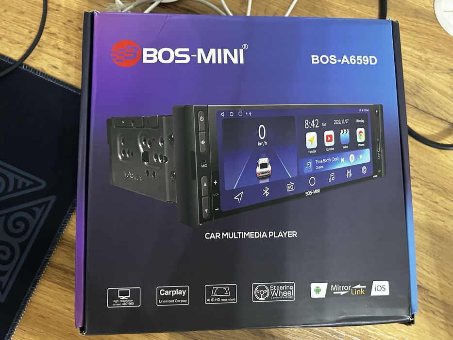 Автомагнитола BOS MINI A659D