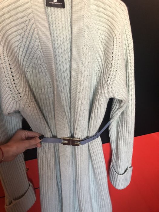 Elisabetta Franchi жилетка цвят мента