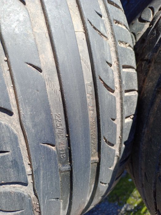 Джанти 18-ски с летни гуми без забележки